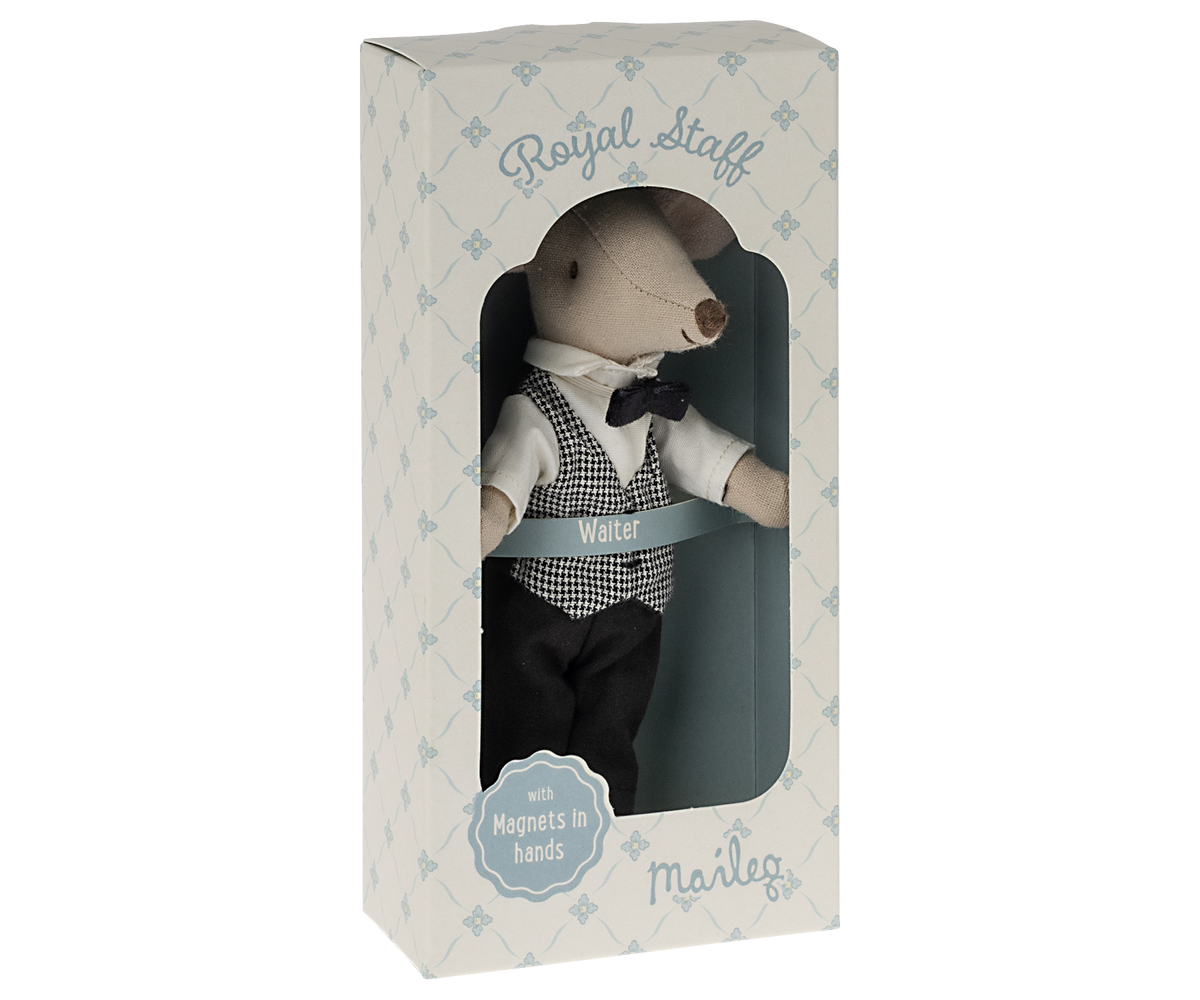 Maileg Waiter Mouse, Big Sister/Brother - Cardeva