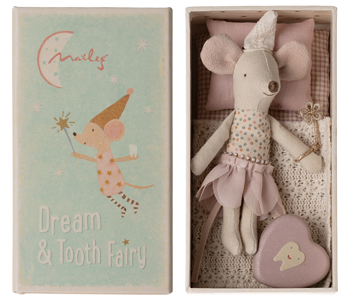 Tooth Fairy Mouse Little Sister - Cardeva
