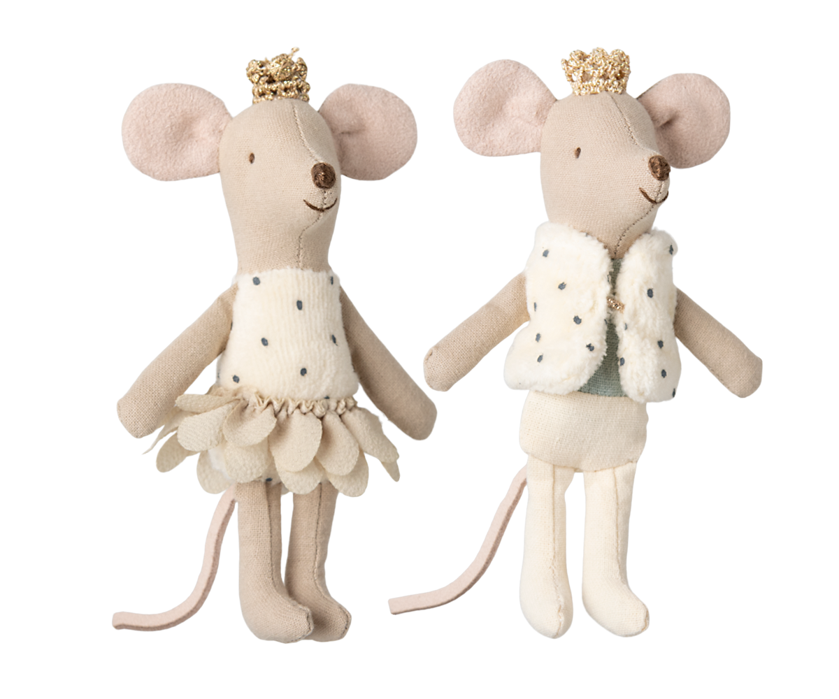 Royal Twin Mice, Little Sister and Brother in Matchbox - Cardeva
