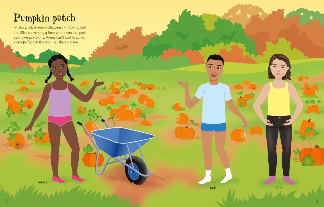 Sticker Dolly Dressing Trick or Treat - Cardeva