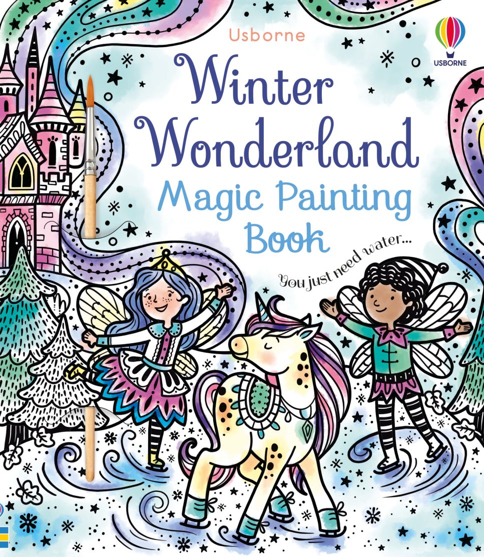 Winter Wonderland Magic Painting Book - Cardeva