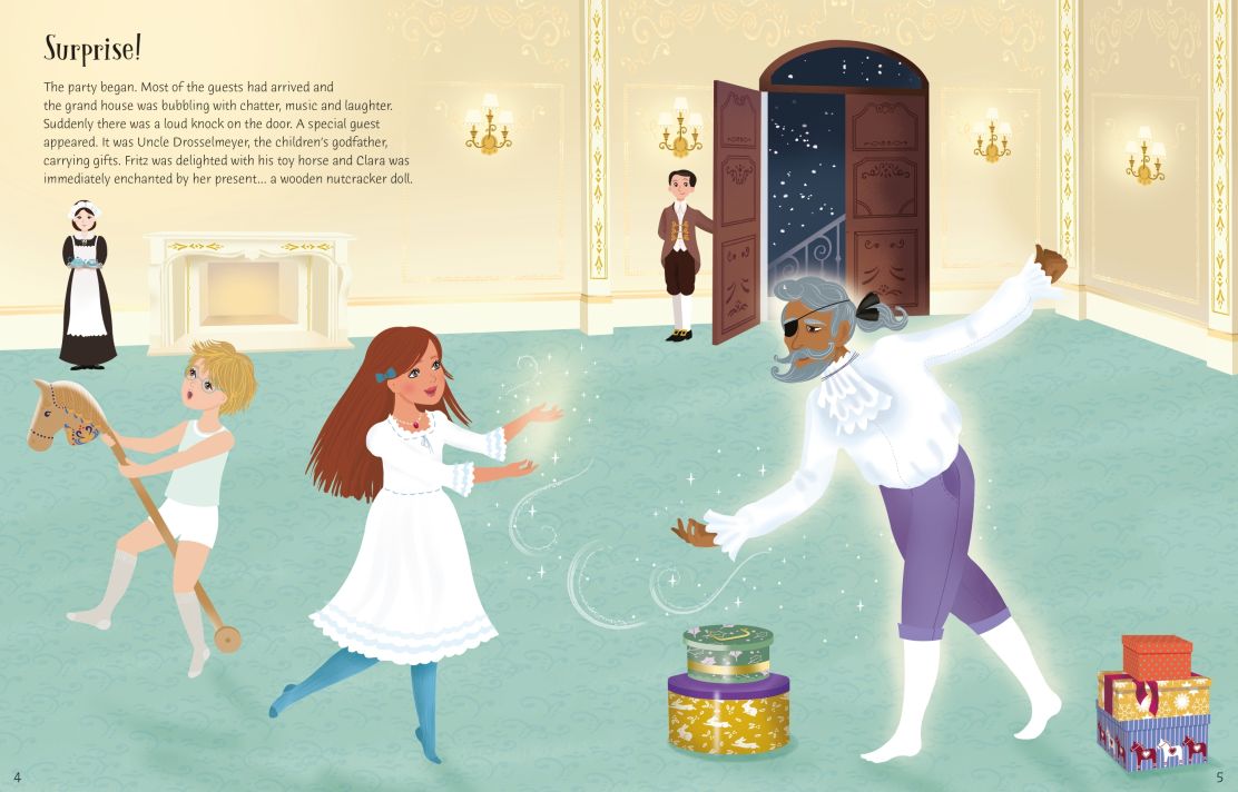 Sticker Dolly Dressing The Nutcracker - Cardeva