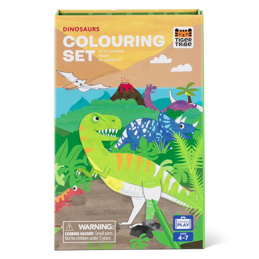 Dinosaur Colouring Set - Cardeva
