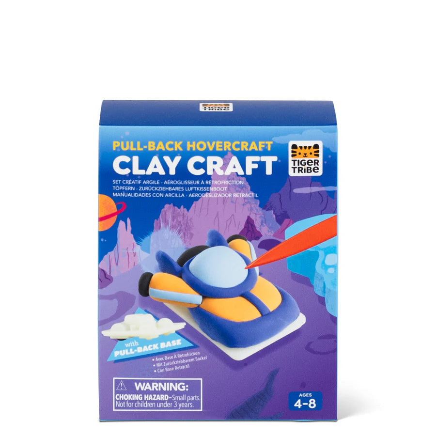 Clay Craft Pull-Back Hovercraft - Cardeva