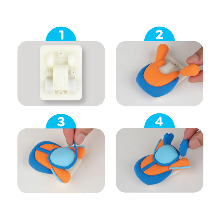 Clay Craft Pull-Back Hovercraft - Cardeva