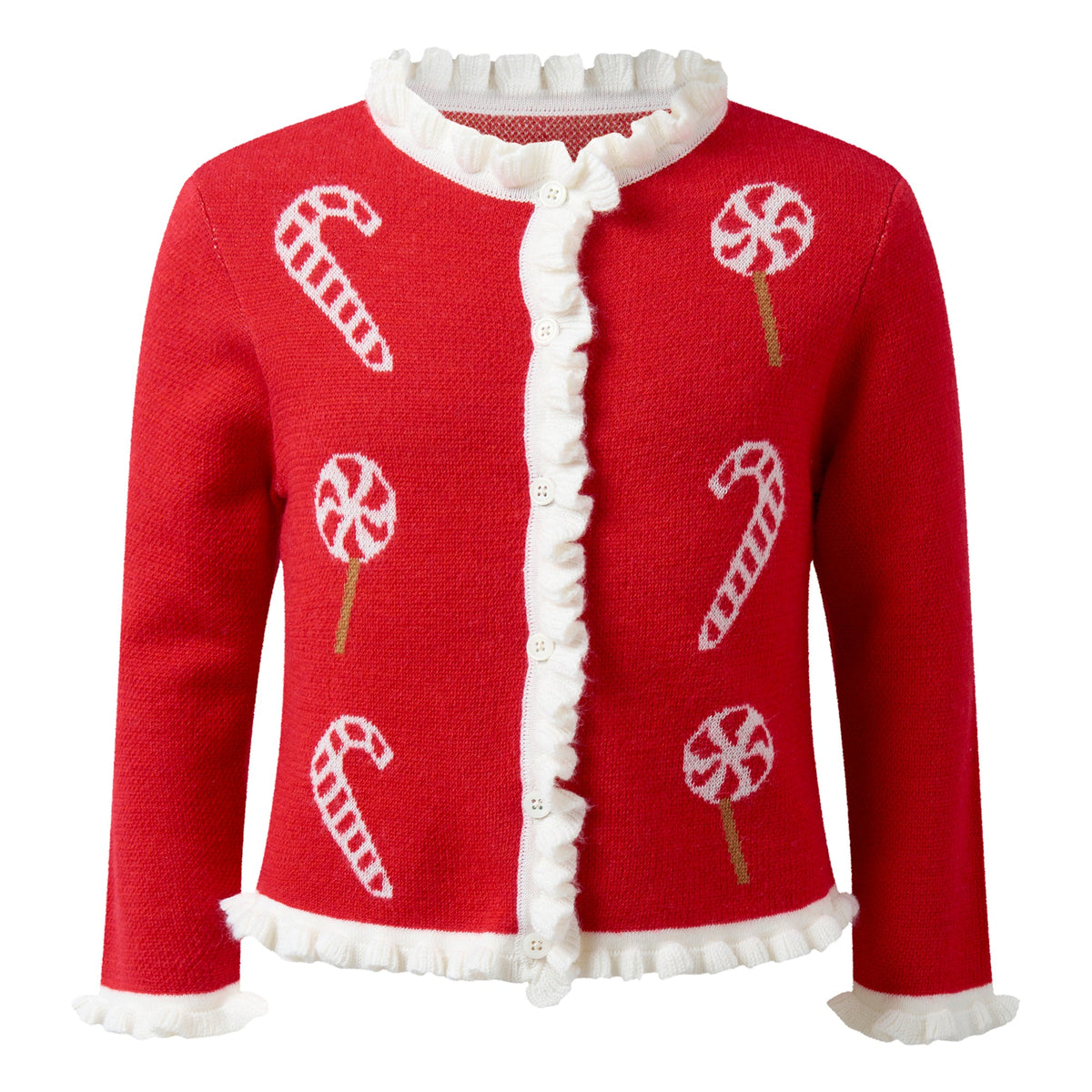 Candy Cane Cardigan - Cardeva