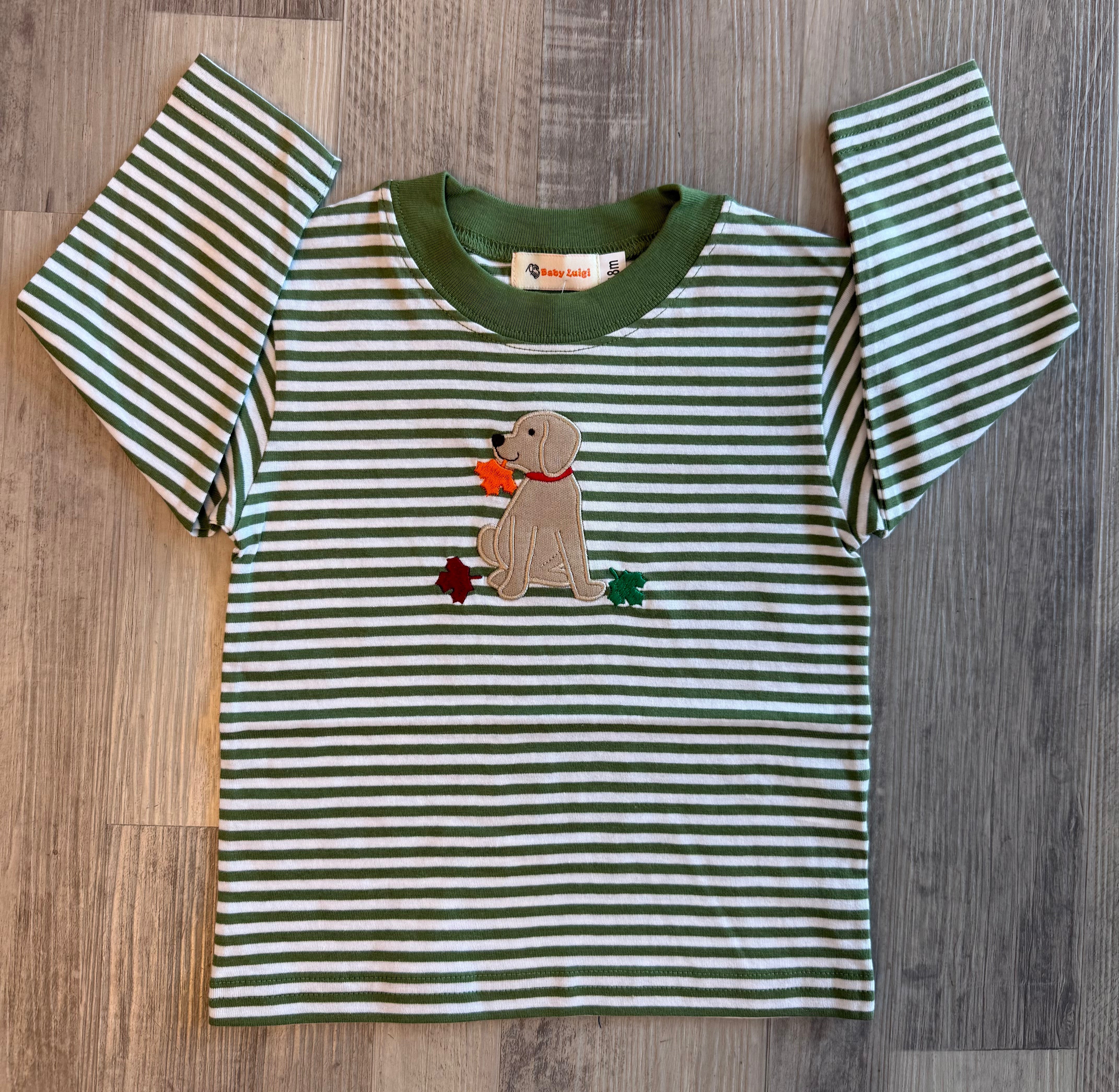Green Stripe Tee - Cardeva