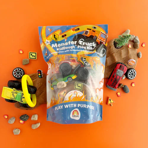 Monster Truck Sensory Play Dough Kit - Cardeva