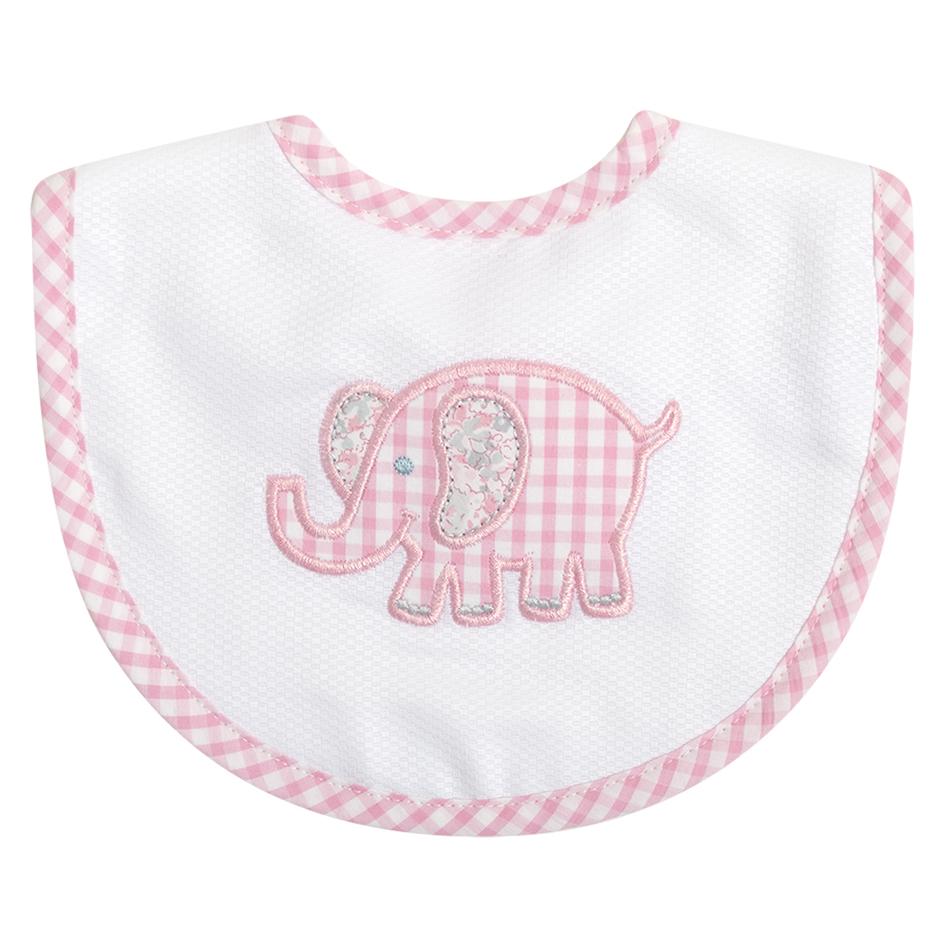 Pink Elephant Bib - Cardeva