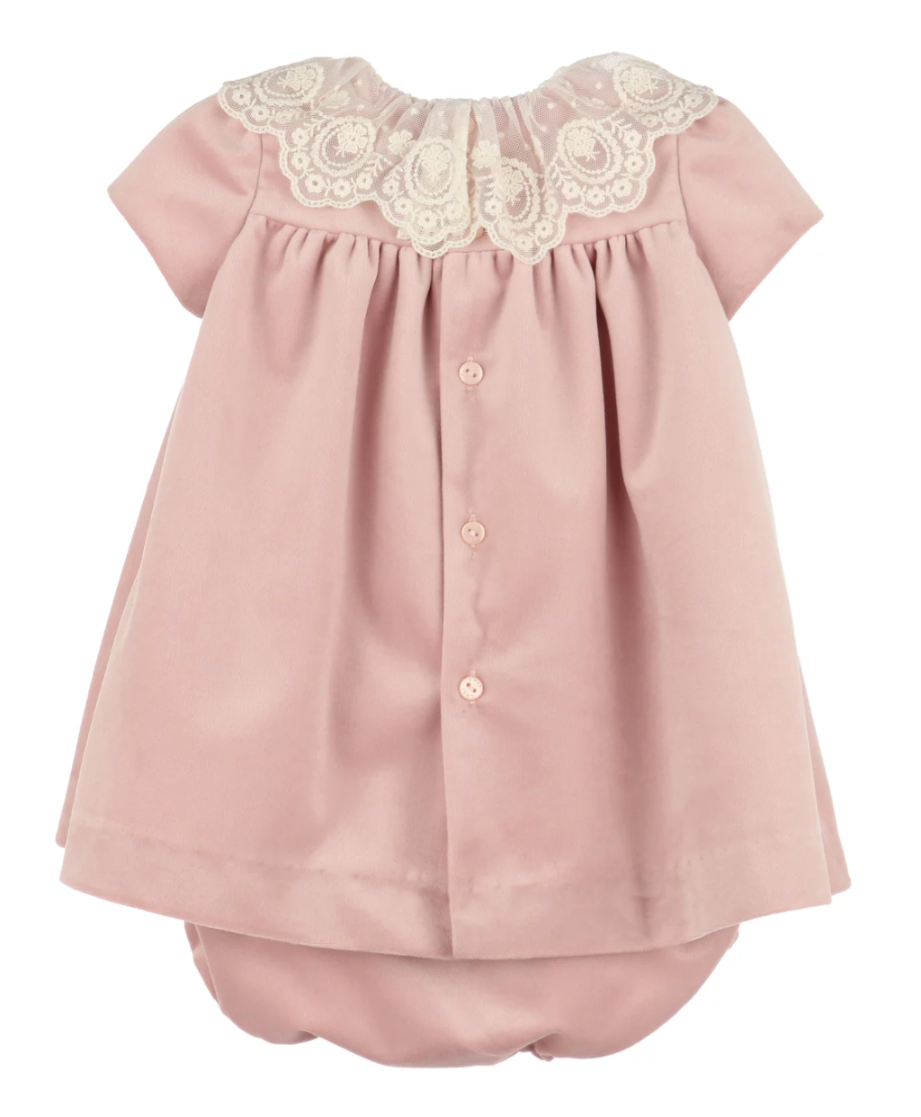 Rose Deluxe Velvet Float Dress - Cardeva