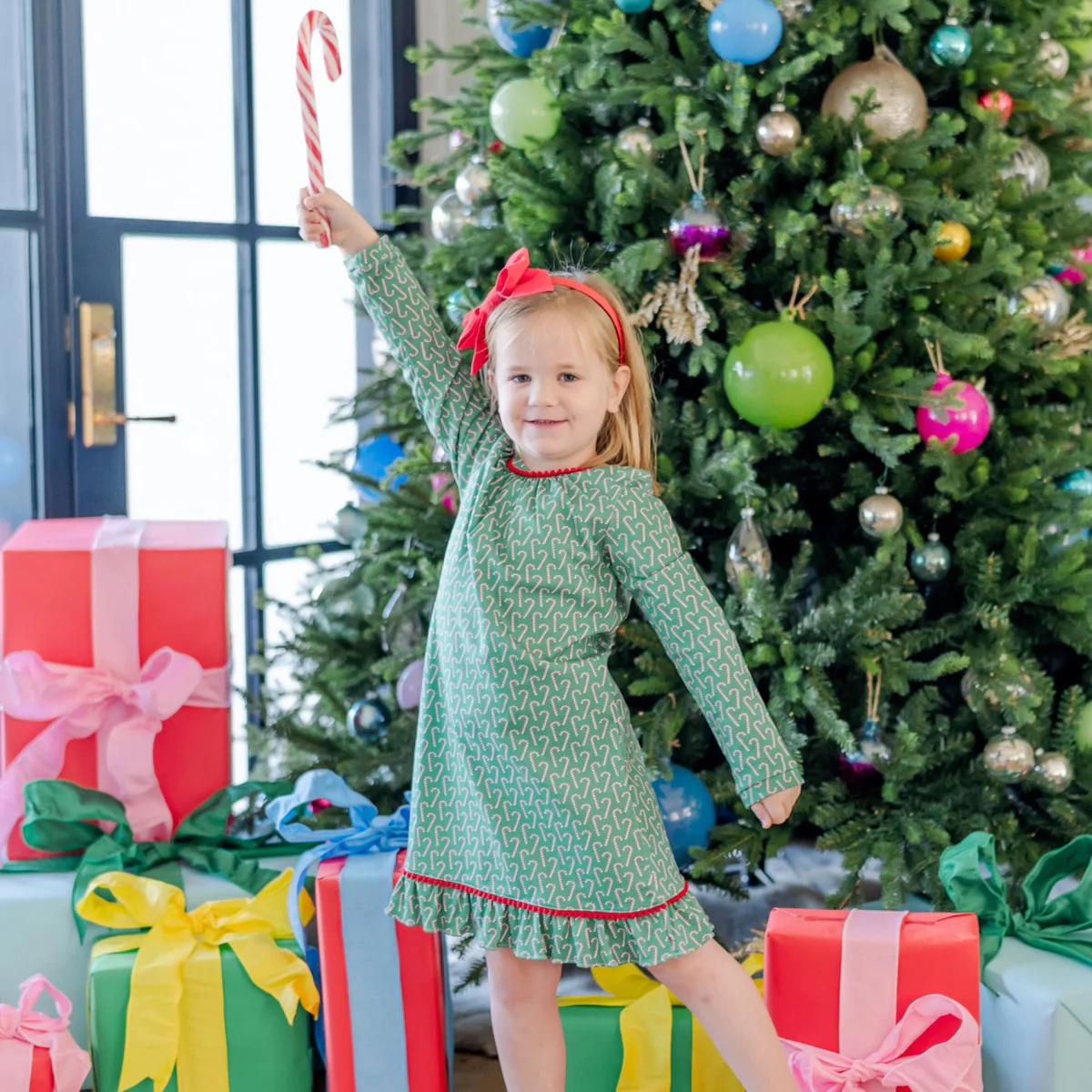 Carlin Candy Cane Nightgown - Cardeva