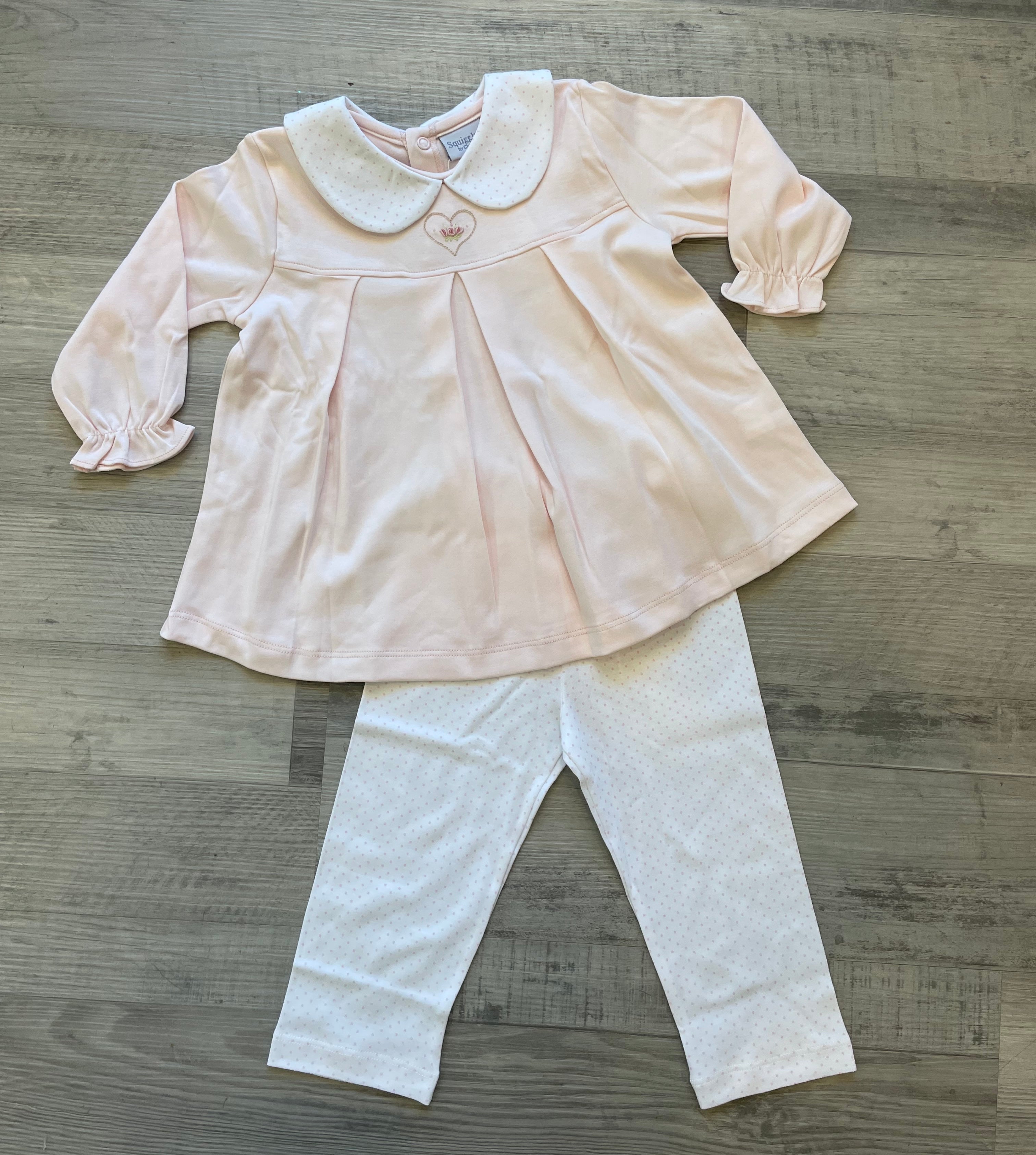 Embroidered Heart Set - Cardeva