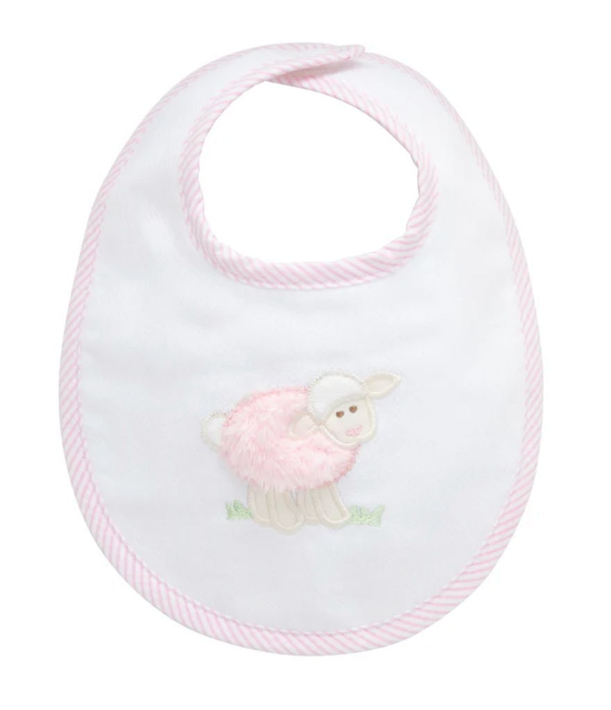 Blue Lamb Bib - Cardeva