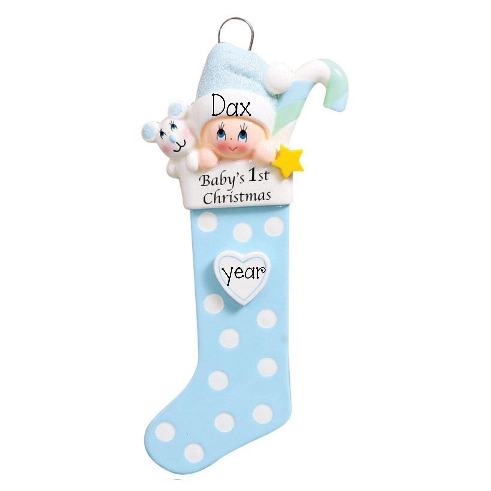 First Christmas Boy Ornament - Cardeva