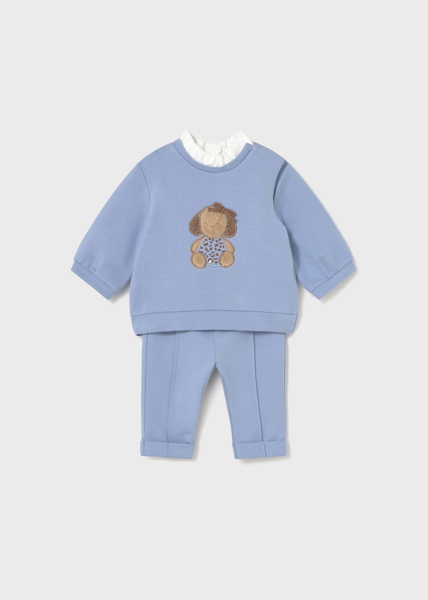 Dream Blue Puppy Pant Set - Cardeva