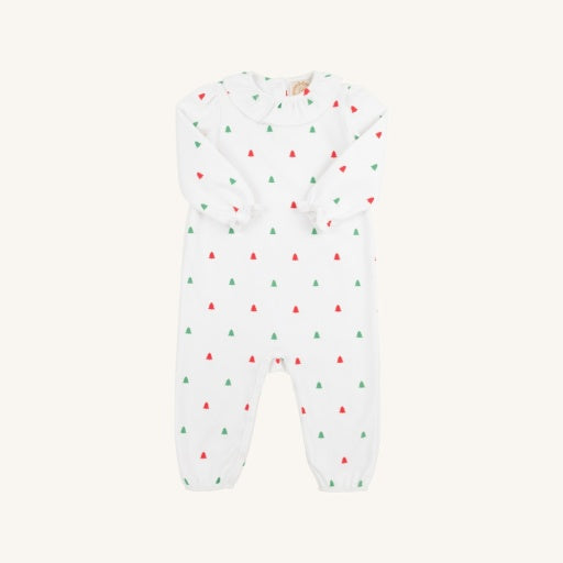 Christmas Tree Ruffle Romper - Cardeva