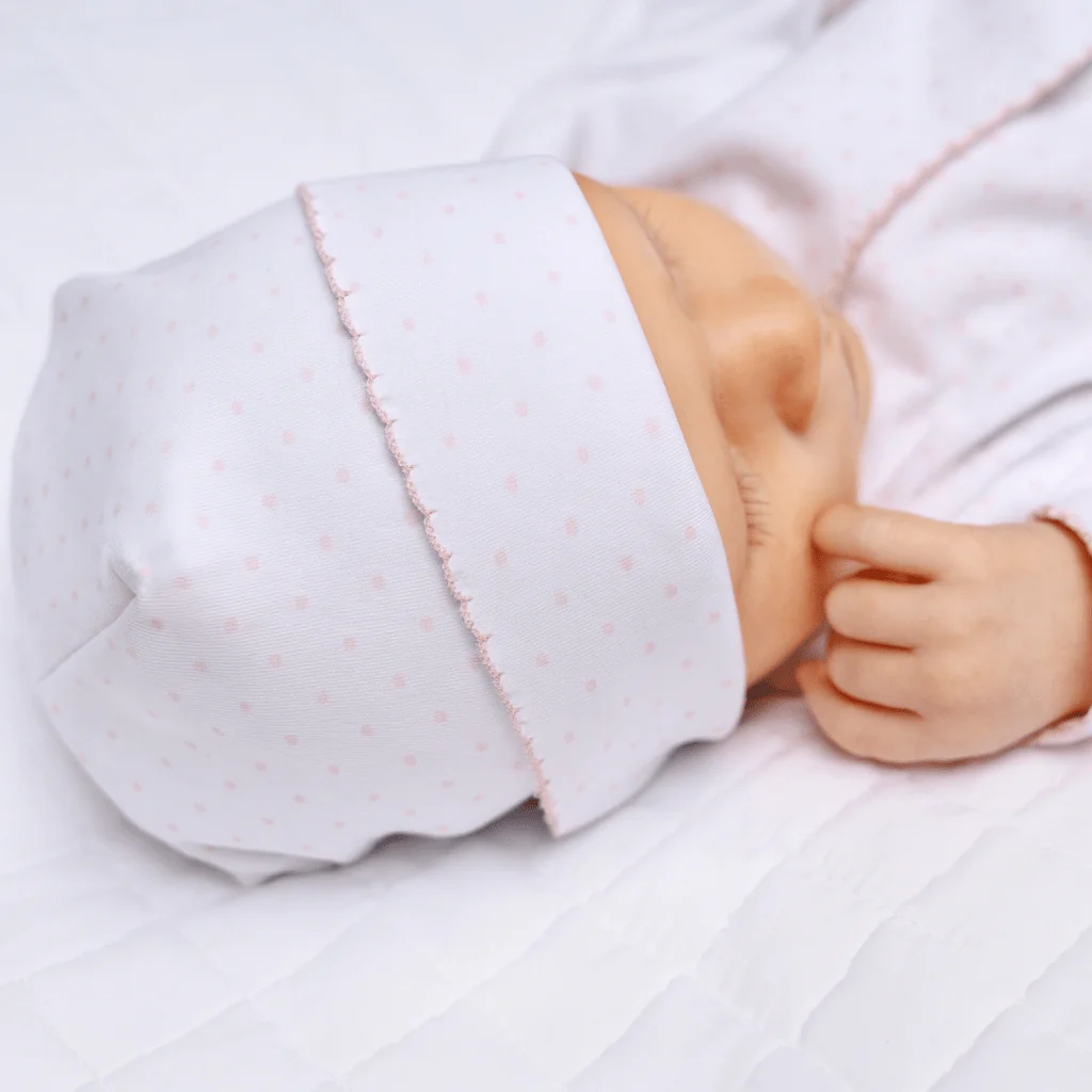 Pink Mini Dots Hat - Cardeva