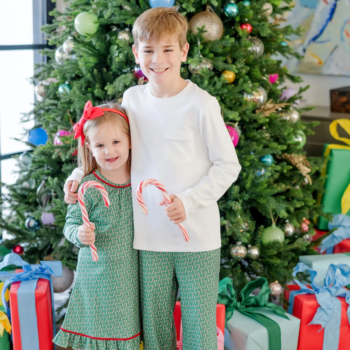 Carlin Candy Cane Nightgown - Cardeva