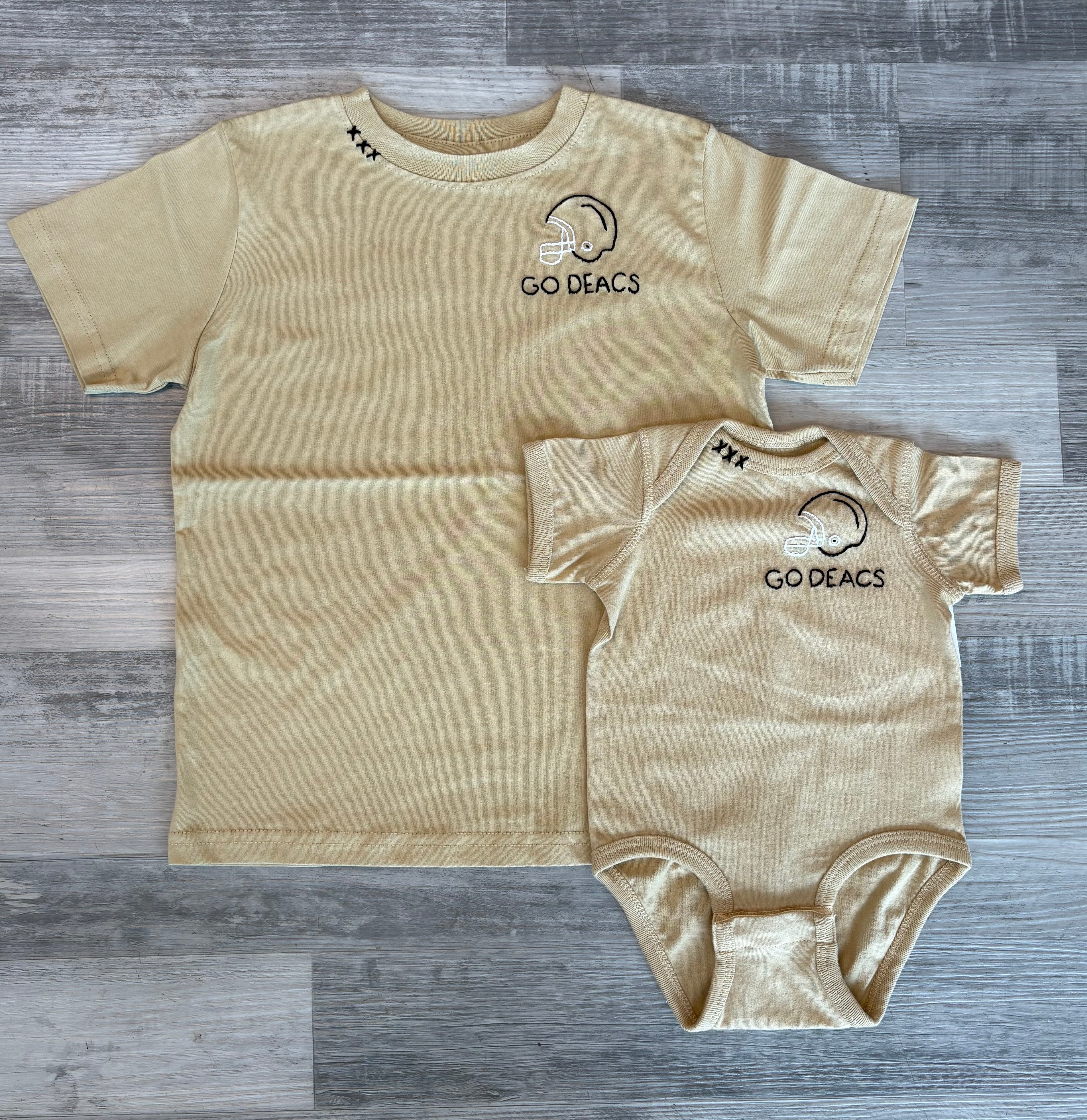 Hand-Stitched 'Go Deacs'  Tee - Cardeva